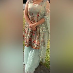 Frock-Styled Sharara Suit for Sale